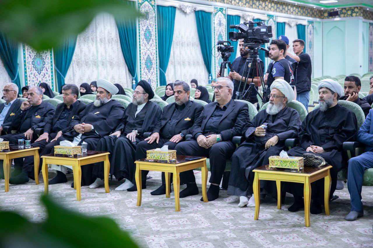 بحضور الامين العام للعتبة الحسينية المقدسة اختتام مهرجان تراتيل سجادية بنسخته التاسعة