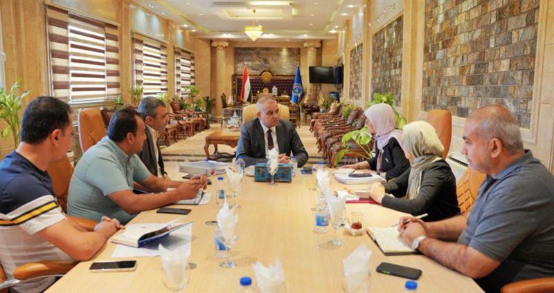 الموانئ تعقد اجتماعا لبحث متطلبات تشغيل ميناء الفاو الكبير