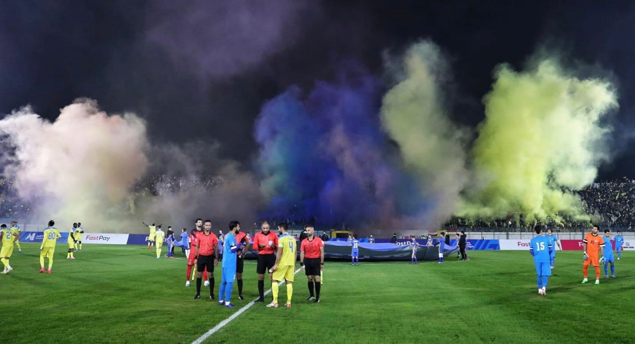 دهوك يقفز لوصافة دوري نجوم العراق بعد فوزه على النجف