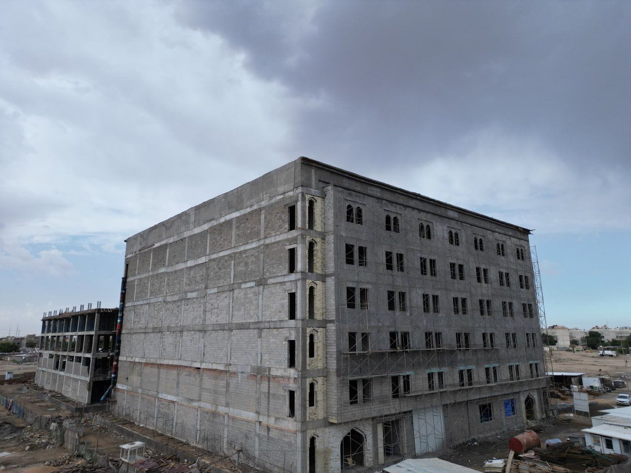 كربلاء: نسب انجاز متقدمة في مجمع لاحتضان المشردين وفاقدي الرعاية