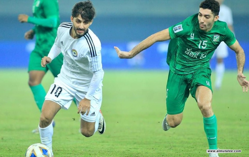 الزوراء يتعادل مع ضيفه العربي الكويتي في كأس الاتحاد الاسيوي 1-1