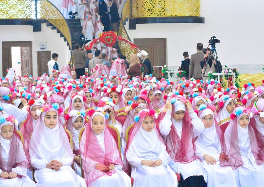نينوى.. أكثر من (750) فتاة تتوجهن العتبة الحسينية في مهرجان سن التكليف