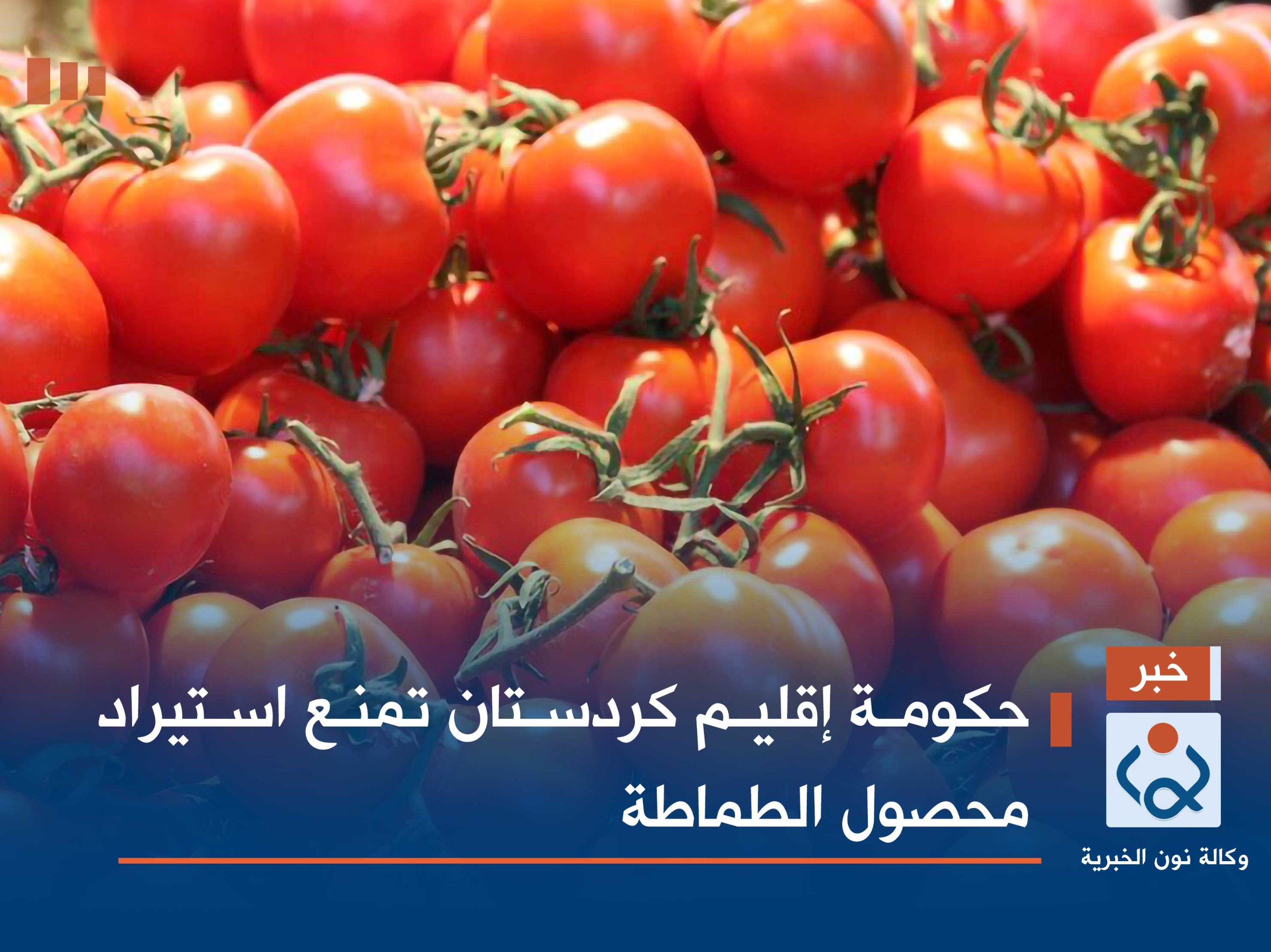 حكومة إقليم كردستان تمنع استيراد محصول الطماطة