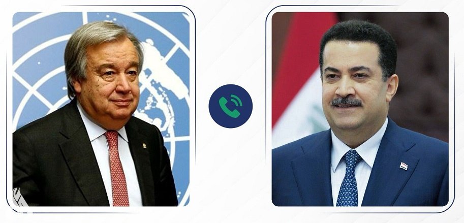 السوداني لأمين عام الأمم المتحدة: مواقفنا متطابقة معكم إزاء منع التصعيد