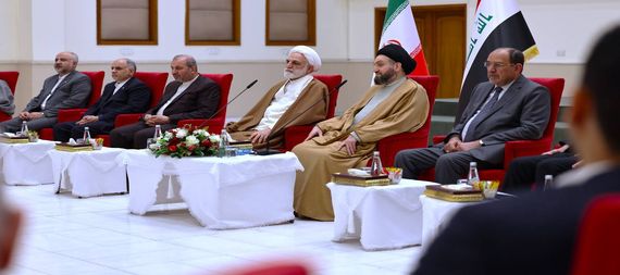 قادة الاطار التنسيقي يستقبلون رئيس السلطة القضائية الايرانية