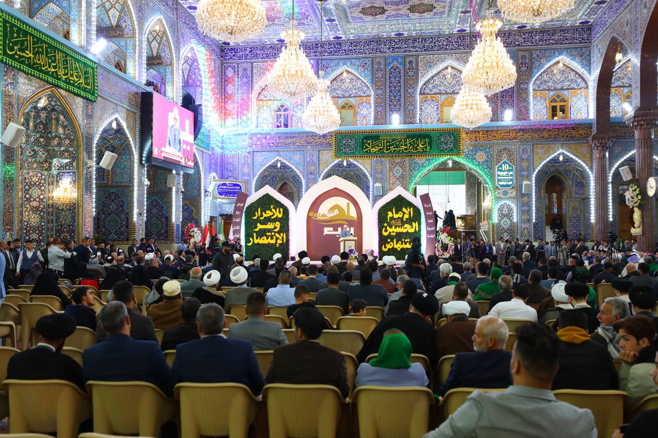 فيديو:بحضور دولي وعربي كربلاء تشهد انطلاق مهرجان ربيع الشهادة العالمي بنسخته 17