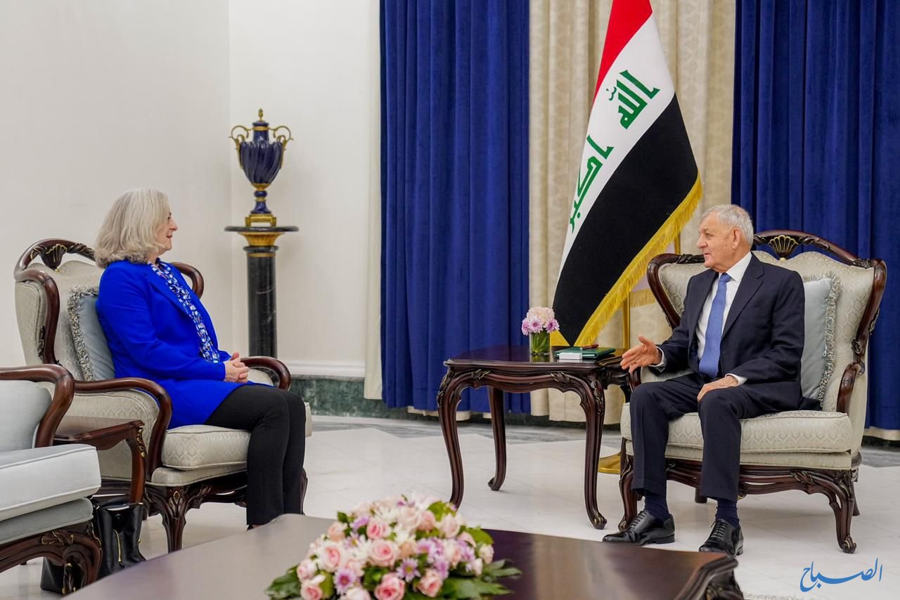 رئيس الجمهوريَّة للسفيرة الامريكية: العراق يواصل نهج الإصلاح