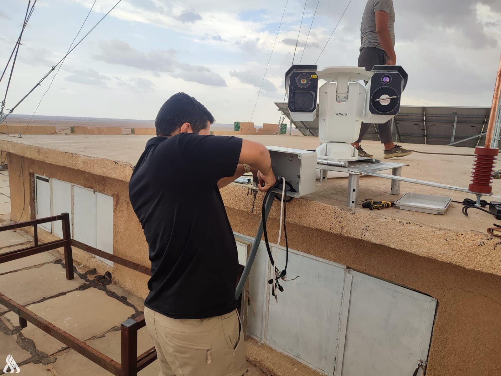 الداخلية: إتمام نصب 750 كاميرا حرارية على الحدود العراقية
