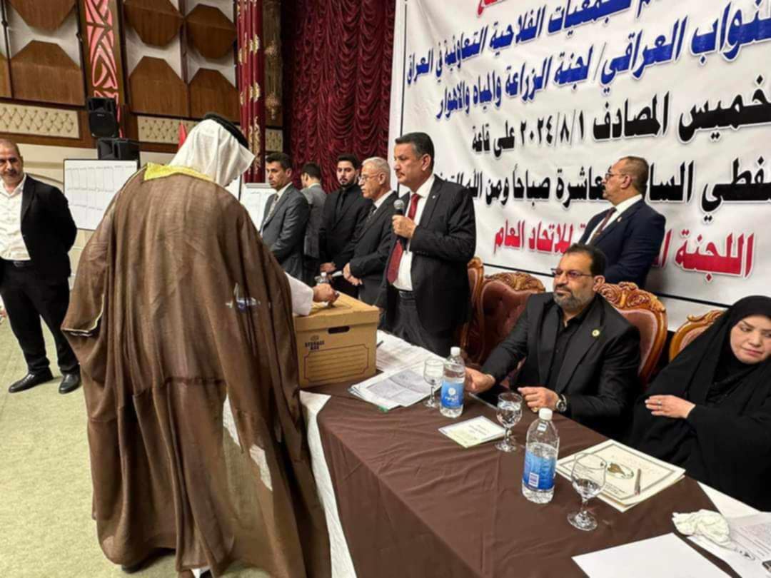 كربلائي يتسنم منصب رئيس الاتحاد العام للجمعيات الفلاحية التعاونية في العراق