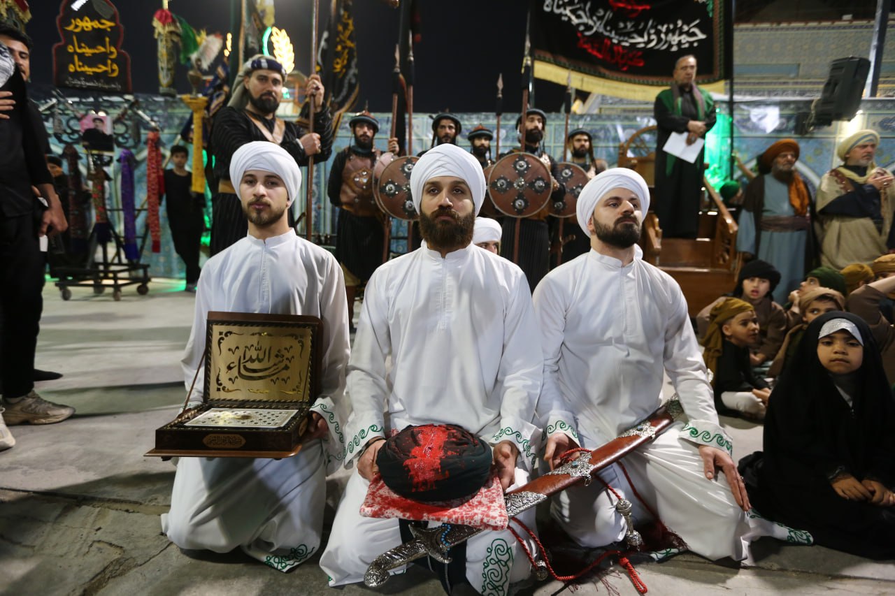 بالصور:مواكب وزنجيل ولطم ونحيب.. كربلاء تعلن العزاء في ليلة جرح أمير المؤمنين (عليه السلام)