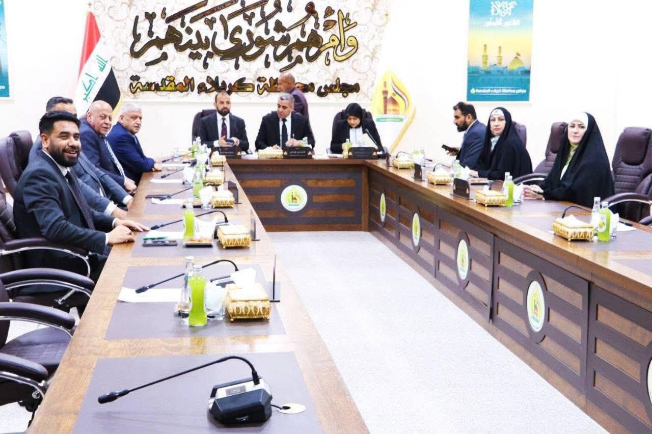 في الجلسة الاعتيادية (17).. مجلس كربلاء يناقش ملفات شحة الماء و الدوباس والمولدات ومشاريع التربية