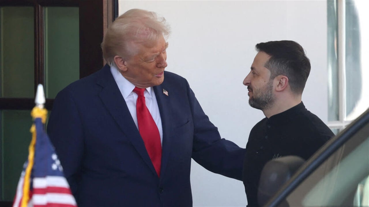 ترامب يستقبل زيلينسكي لبحث سبل إنهاء الحرب الأوكرانية