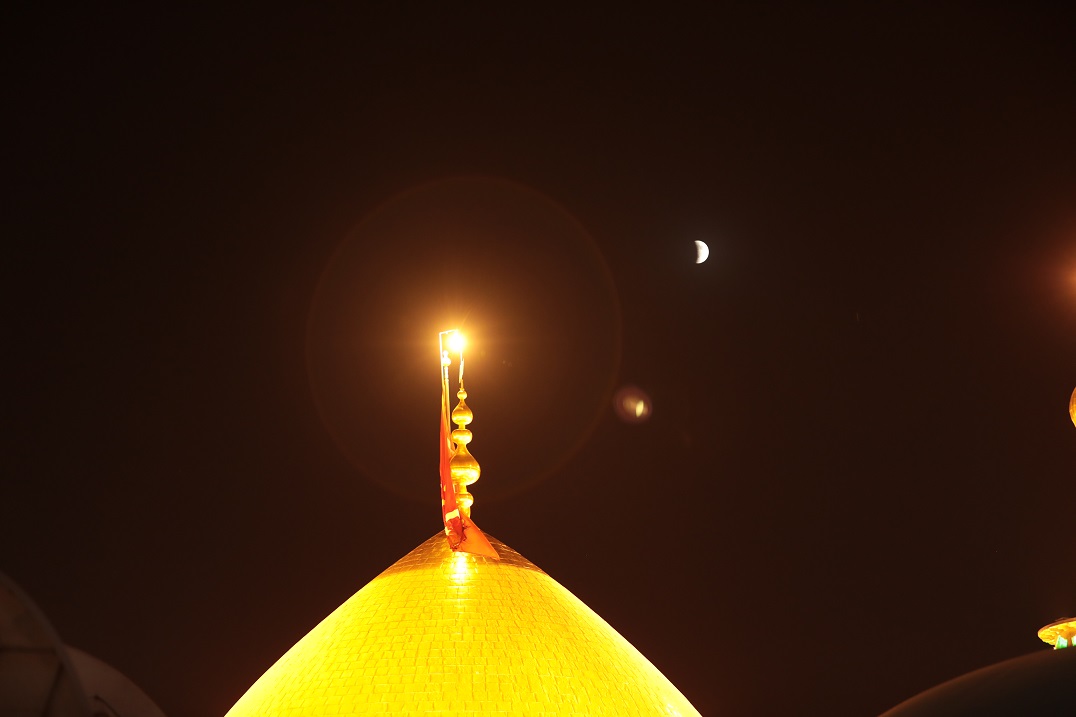 وكالة نون الخبرية توثق خسوف القمر الكلي في مدينة كربلاء المقدسة(فيديو)