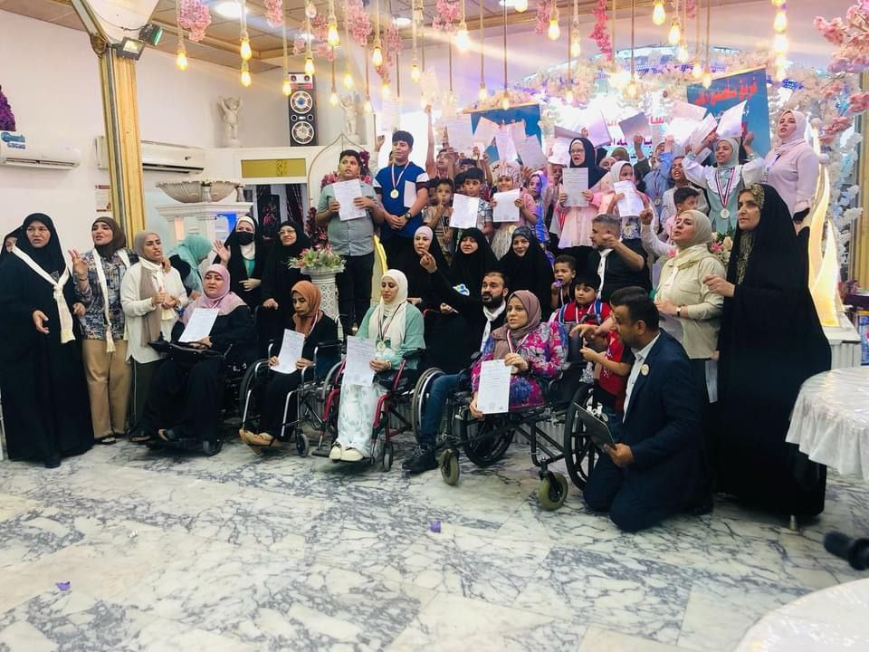 اولادها من الصم :"زينب الطويل" ام تصبح صوتا للصم والبكم وترعاهم في مؤسسة بكربلاء