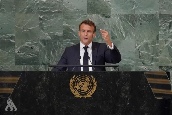 الرئيس الفرنسي يعلن الاعتراف بالدولة الفلسطينية