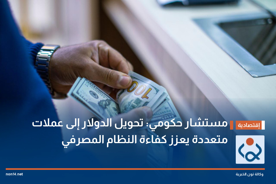 مستشار حكومي: تحويل الدولار إلى عملات متعددة يعزز كفاءة النظام المصرفي