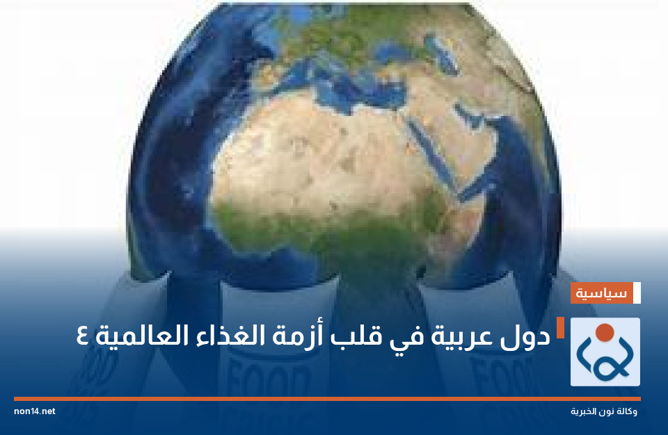 4 دول عربية في قلب أزمة الغذاء العالمية