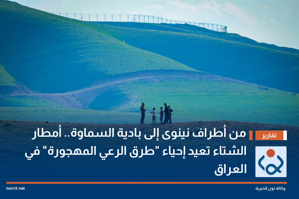 من أطراف نينوى إلى بادية السماوة.. أمطار الشتاء تعيد إحياء "طرق الرعي المهجورة" في العراق