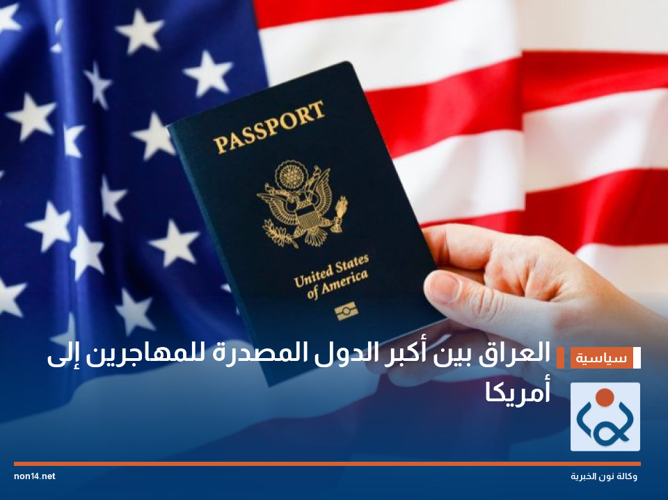 العراق بين أكبر الدول المصدرة للمهاجرين إلى أمريكا