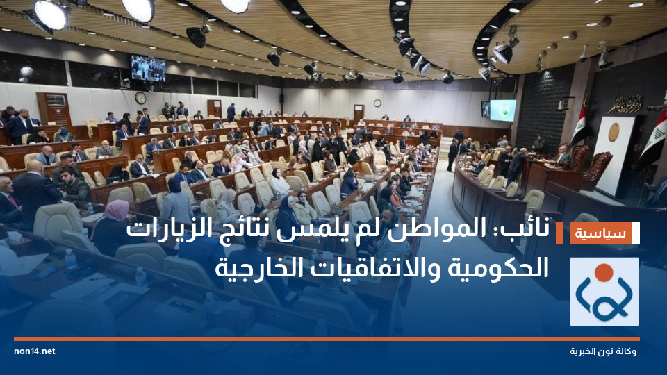 نائب: المواطن لم يلمس نتائج الزيارات الحكومية والاتفاقيات الخارجية