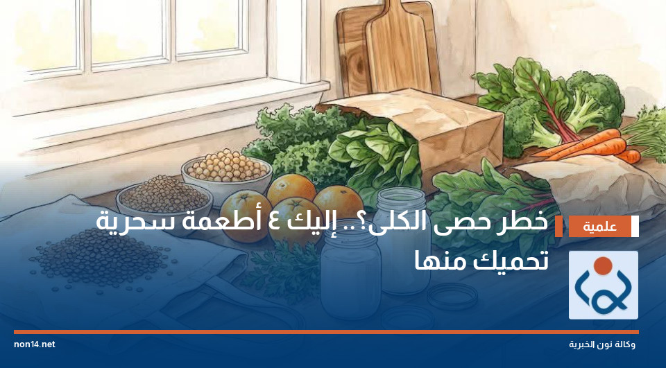 خطر حصى الكلى؟.. إليك 4 أطعمة سحرية تحميك منها