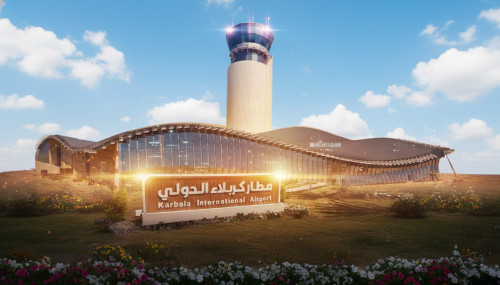 وثائقي مطار كربلاء الدولي تحفة معمارية وانجاز متواصل (فيديو)