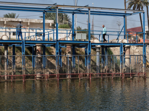 بابل.. انخفاض "خطير" بمناسيب المياه يهدد محطات الشرب ودعوات رسمية لترشيد الاستهلاك