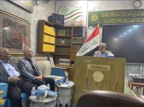 كربلاء:محاضرة في منتدى اهل البيت الثقافي بعنوان: الانتخابات بين المقاطعة والتغيير