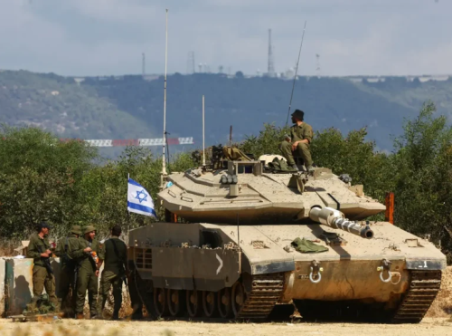 حشود عسكرية إسرائيلية ضخمة تتجه نحو الحدود اللبنانية