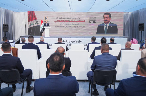 السوداني يطلق الاعمال التنفيذية لمصنع انتاج حليب الأطفال بطاقة انتاجية تبلغ (9) ملايين عبوة سنويا