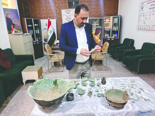 ذي قار تستعيد كنوزاً أثرية