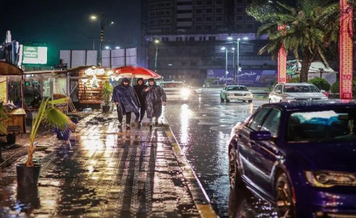 الأنواء الجوية تتوقع هطول الأمطار بدءاً من الأحد المقبل