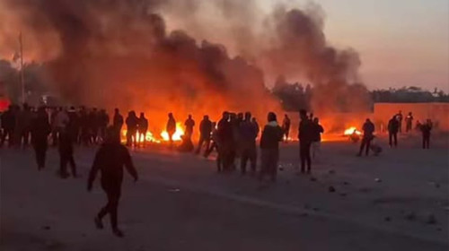 نزوح في "لاجان" واحتجاج هركي.. تسلسل زمني لتوترات غرب أربيل: تظاهرة فمقتل الشاب عرفان ثم النار