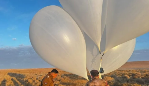 إحباط تهريب 18 كغم من المخدرات عبر بالون غربي الأنبار