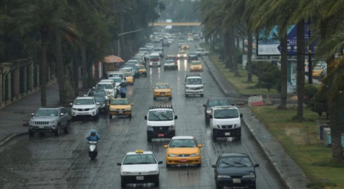 استنفار في بغداد بسبب موجة الأمطار