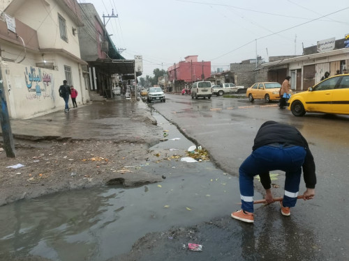 العراق يدخل مسار أمطار شديدة والإنذار يرتفع إلى مستوى الخطر