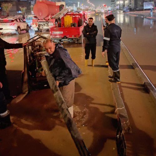 جدول.. ناحية عراقية تشهد أعلى كمية أمطار