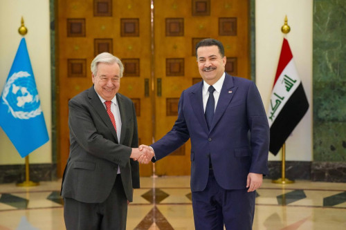 غوتيرش يصل بغداد لإنهاء عمل يونامي