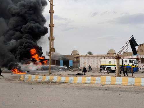 انفجار سيارة مفخخة في البوكمال السورية