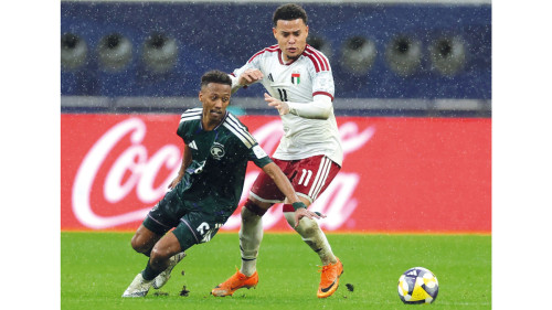 «برونزية العرب» مناصفةً  بين المنتخب الاماراتي ونظيره السعودي