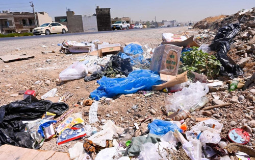 نصيب الفرد اليومي من النفايات في العراق يبلغ 1.3 كيلوغرام