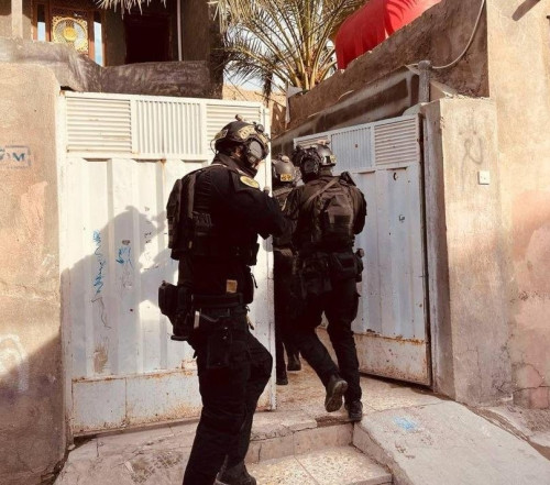 معلومات استخبارية دقيقة تقود الى اعتقال 3 إرهابيين شمالي بغداد