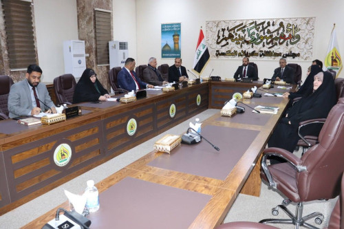 في اولى جلسات العام (2026).. مجلس كربلاء يناقش تسعيرة المولدات الاهلية وتنفيذ مشروع ماء جديد