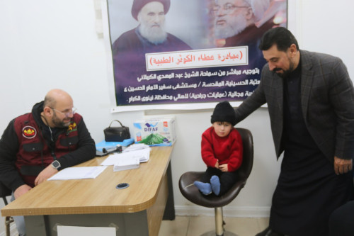 اطباء مستشفى السفير بعد علاجهم ابناء نينوى.. وجدنا مواطنين متعففين بأمس الحاجة  لخدمات العتبة الحسينية الطبية المجانية