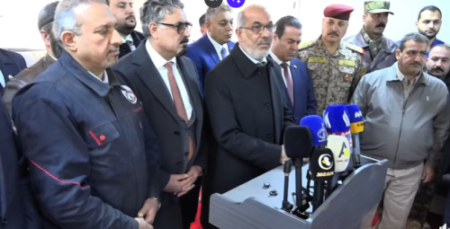 الحشد الشعبي يشارك في افتتاح حقل عكاس الغازي في الأنبار:الوية الحشد شاركت في تحرير حقل عكاس