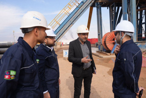 مدير عام شركة نفط ميسان يعلن إنجاز حفر ( ٤٢ ) بئراً في حقول ( البزركان والفكة وأبو غرب ) خلال عام ٢٠٢٥