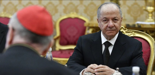 مسعود بارزاني من الفاتيكان: قلقون من عودة داعش وطالبت البابا بدعمنا معنوياً