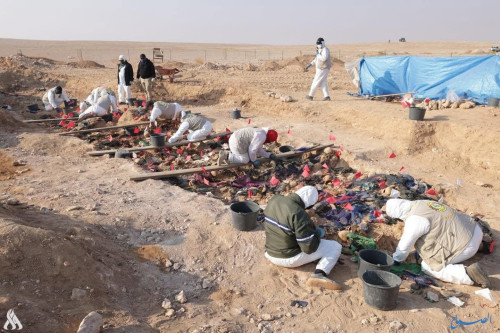 العراق يعتمد تقنيات حديثة لكشف رفات المقابر الجماعية
