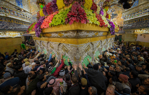 مولد الامام الحسين عليه السلام بشرى الفتح