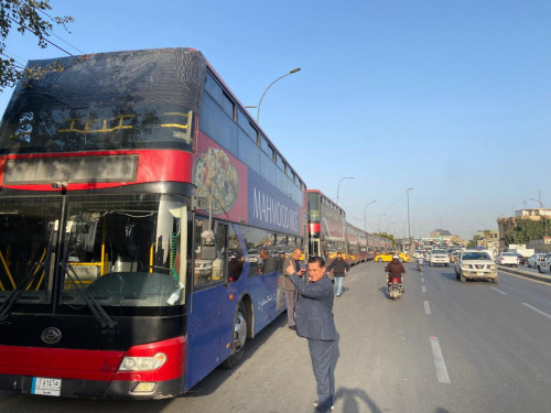 النقل تخصص 250 باصاً وحافلة لإنجاح الزيارة الشعبانية